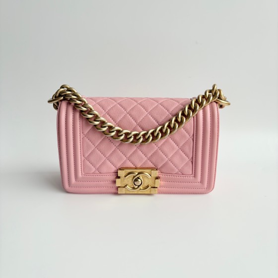 Chanel Le Boy Flap Bag in Quilted Calfskin